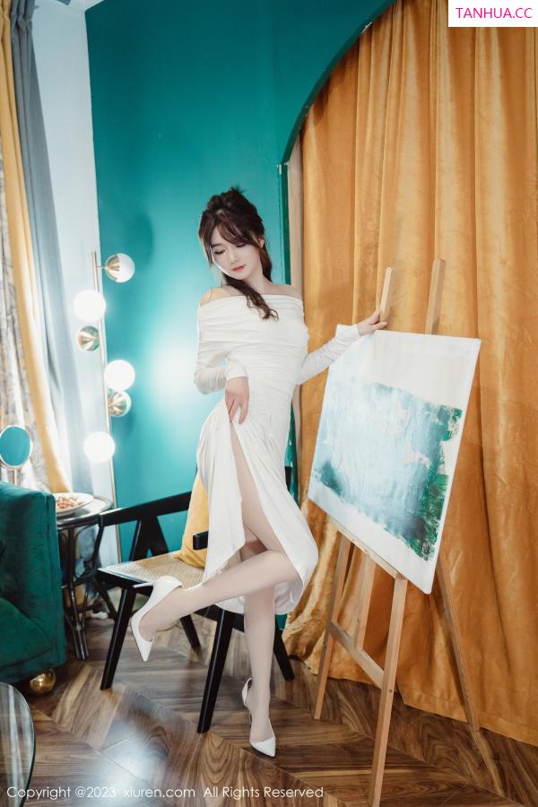 婠婠么  [XiuRen]高清写真图 2023.01.29 No.6182 婠婠么 丝袜美腿第13张图片